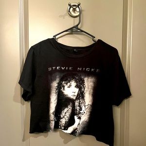 Stevie Nicks Cropped Shirt